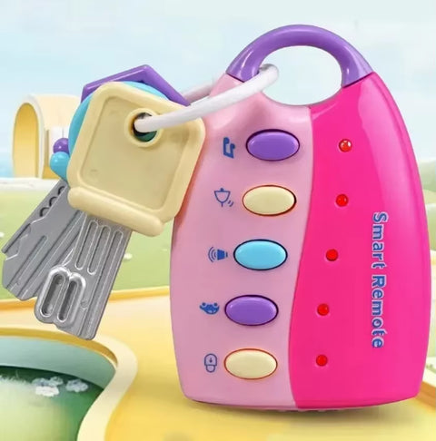 Baby Early Education with Lights and Music Simulation Car Key Simulation Car Sound Effect Early Education Educational Fun Toys