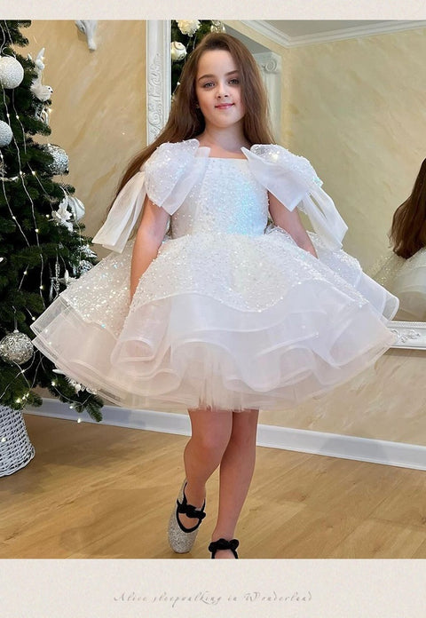 White Princess Party Dress