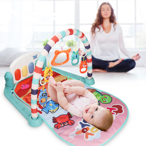 Pedal Kick Play Gym with Music & Lights