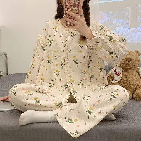 Printed Pajama Set for Women