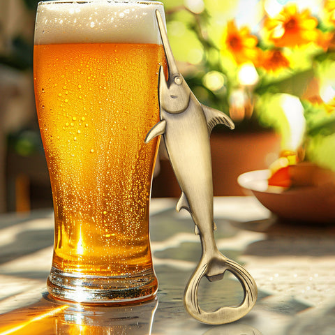 Swordfish Style Beer Bottle Opener