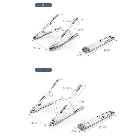 Portable Aluminum Alloy Laptop Stand