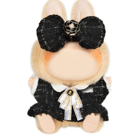 Labubu Clothes for Doll- Luxurychic Style Set for 17Cm Dolls, High-Endfashion, Cute Cartoon Toys Clothescostume,No Doll