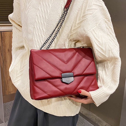 V-Line Crossbody Bag