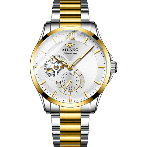 Men’s Hollow-Out Mechanical Waterproof Watch