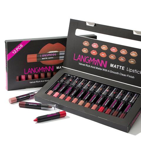 LANGMANNI 12 Lipstick Set