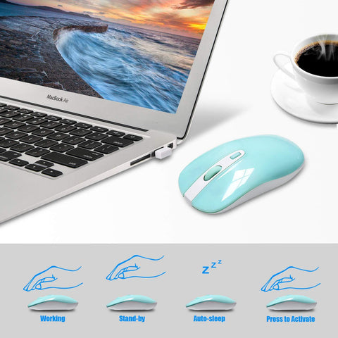 Wireless Keyboard and Mouse Combo