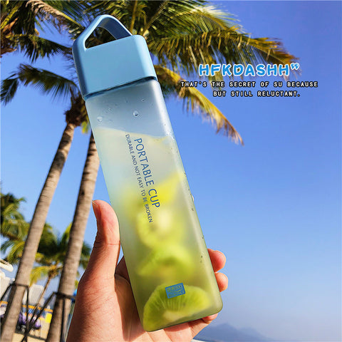 Portable Plastic Water Bottle