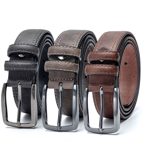 Vintage Leather Belt for Men