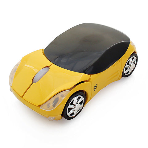 Wireless Car Shape Desktop Mouse