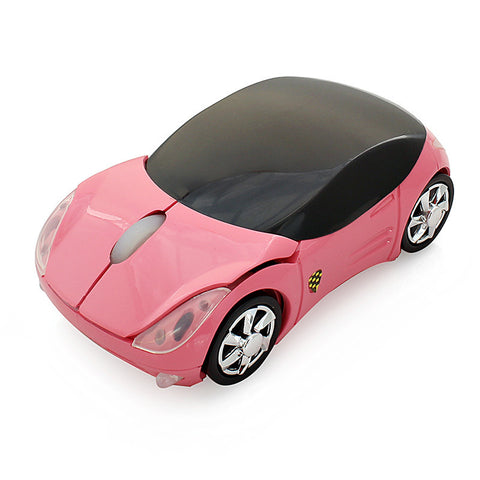 Wireless Car Shape Desktop Mouse