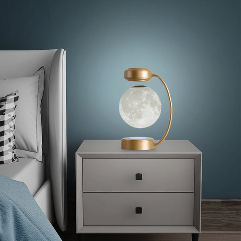 Magnetic Floating 3D Levitating LED Moon Lamp