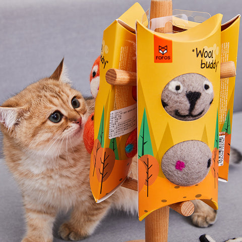 Wool Buddy Cat Toys