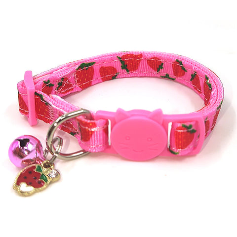 Nylon Strap Cat Collar with Bell