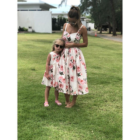 Matching Summer Sling Dress