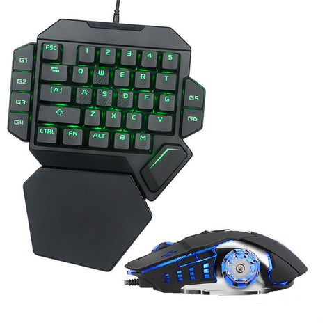 One-handed Mechanical Gaming Keyboard