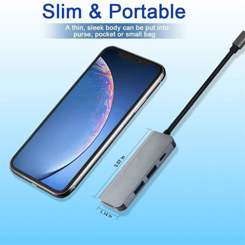 4-in-1 USB-C to HDMI Docking Station