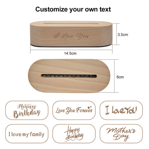 Custom Photo 3D Stereo Light