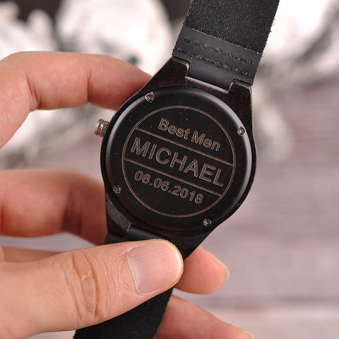 Wood Men's Quartz Watch