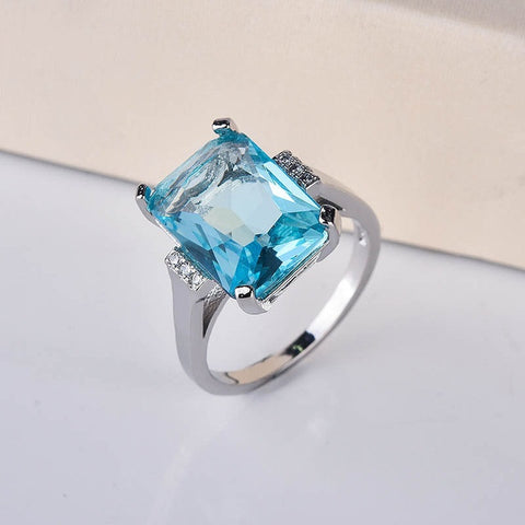 Kuololit Paraiba Gemstone Ring