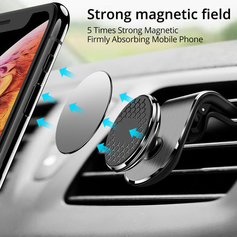 Magnetic Car Phone Holder Air Vent Mount