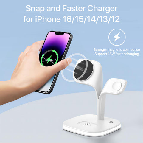 Magnetic Wireless Charging Station