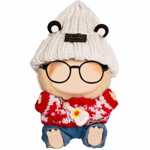 Labubu Clothes for Doll- Luxurychic Style Set for 17Cm Dolls, High-Endfashion, Cute Cartoon Toys Clothescostume,No Doll