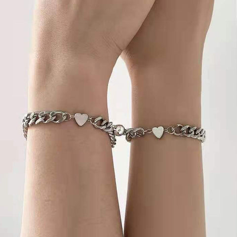 Magnet Suction Couple's Bracelet