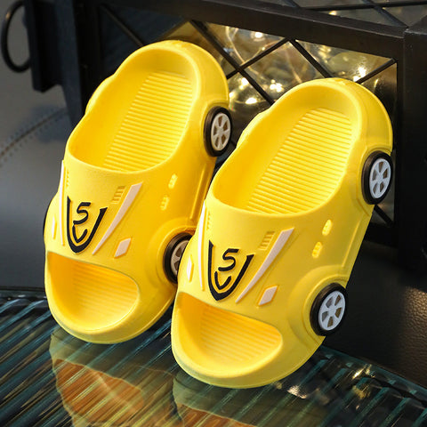 Car Theme Kid's Slippers