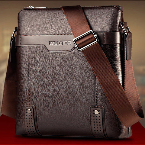 Men’s Leather Messenger Bag