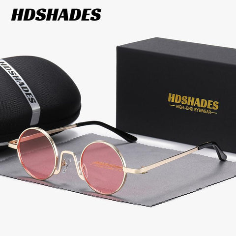 Mother'S Day Gift HDSHADES Unisex Classically Designed Full-Frame Sunglasses round Frame Durable Play Golf Sunglasses UV400