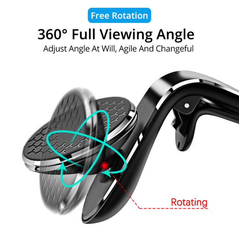 Magnetic Car Phone Holder Air Vent Mount