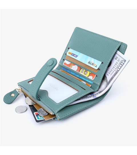 Ladies PU Leather Mini Wallet