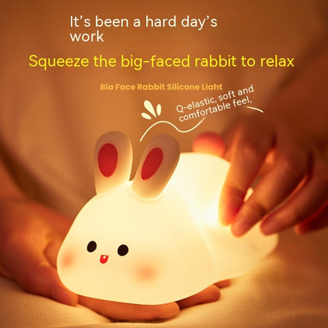 Touch Sensor Silicone LED Night Light Lamp