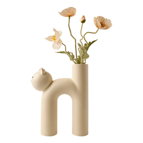 Cute Cat Vase