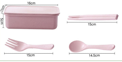 Bamboo Fiber Lunch Box