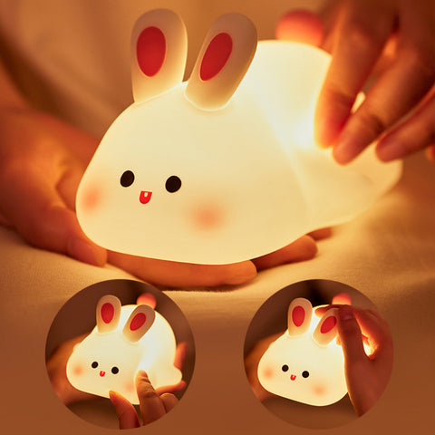 Touch Sensor Silicone LED Night Light Lamp