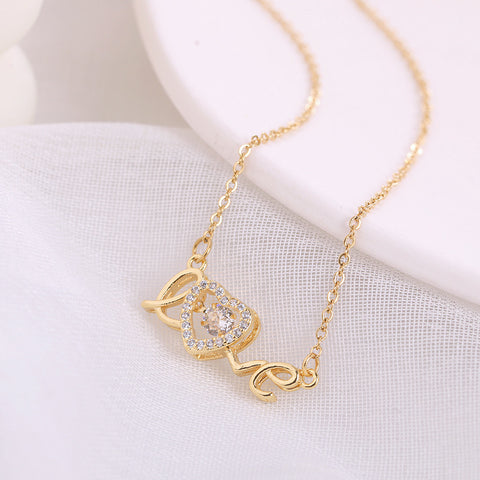 'Love' Pendant Necklace