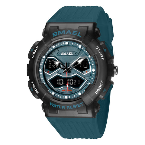 SMAEL Dual Display Digital Electronic Watch