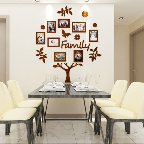 3D Tree Photo Frame Wall Sticker