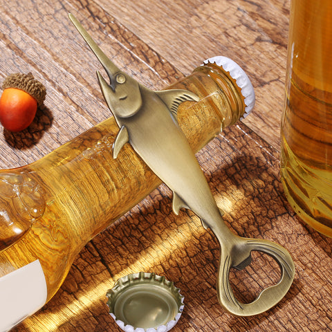 Swordfish Style Beer Bottle Opener