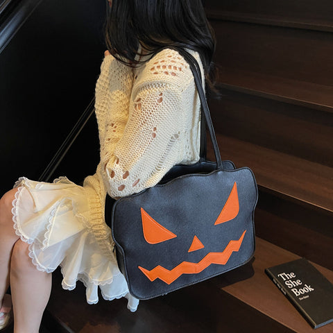 Halloween Pumpkin Shoulder Bag