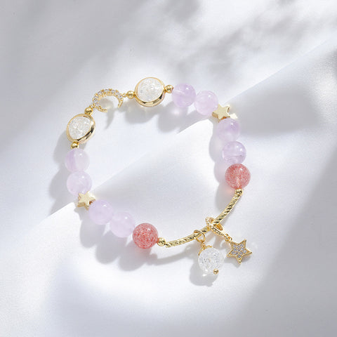 Lavender Amethyst Bracelet