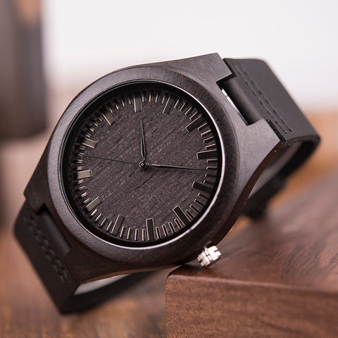 Wood Men's Quartz Watch