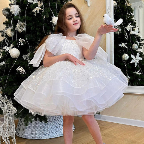 White Princess Party Dress