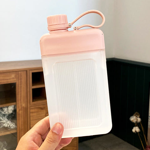 Flat Water Bottle