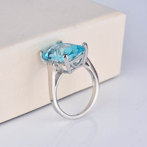 Kuololit Paraiba Gemstone Ring
