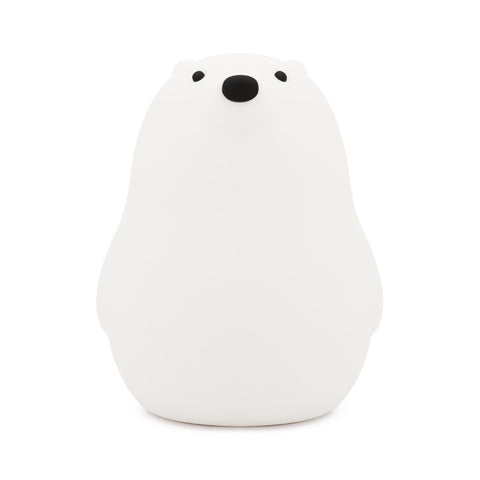 Cute White Bear Silicone Night Light