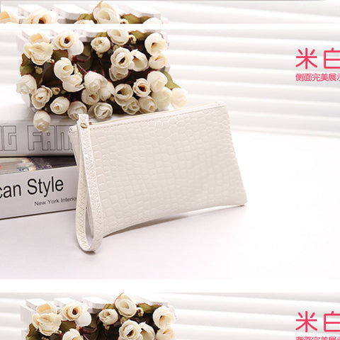 Luxury Crocodile Pattern Women's Wallet