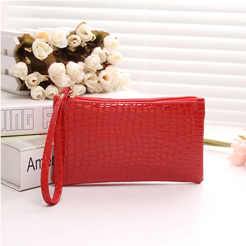 Luxury Crocodile Pattern Women's Wallet